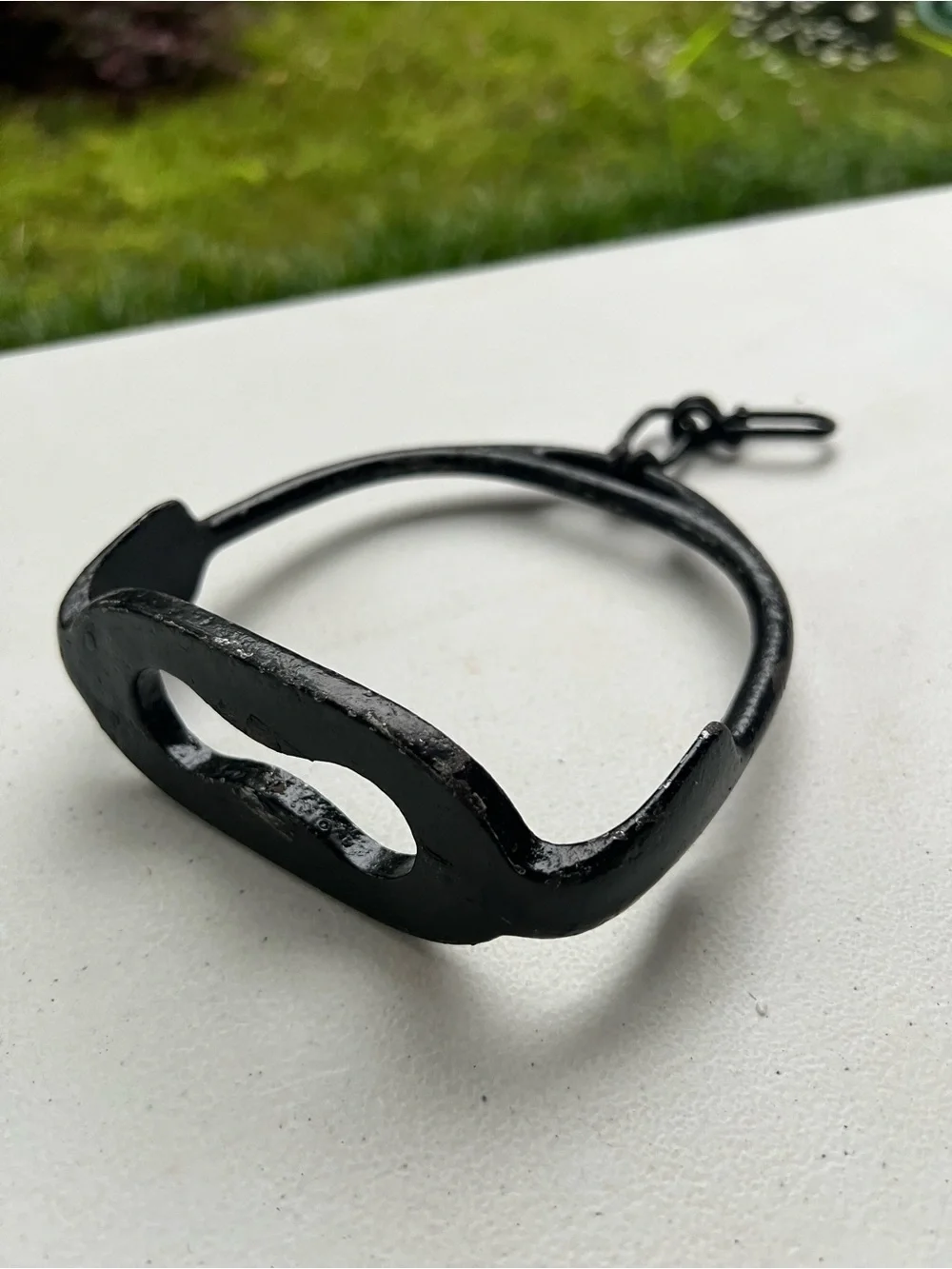 Antique Iron Stirrup